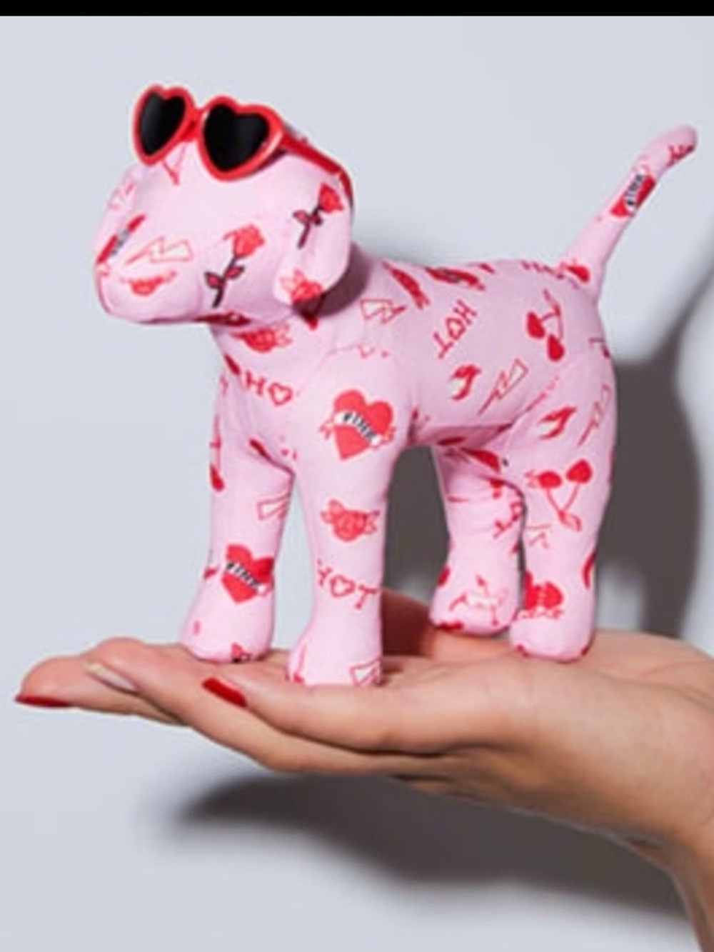 Victoria's Secret PINK Limited Edition Valentines Day 2025 Mini Dog